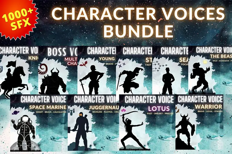 Character Voice Pack Bundle Asset Thumbnail