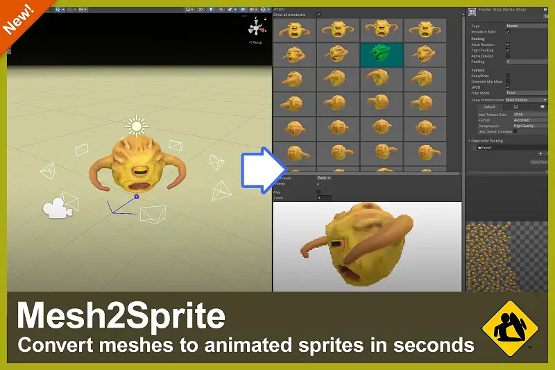 Mesh2Sprite Asset Thumbnail