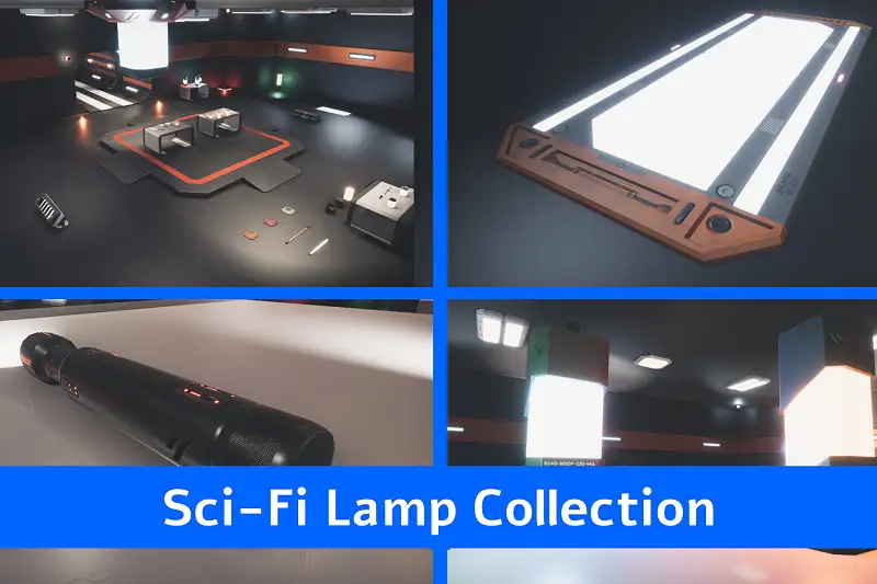 Sci-Fi Lamp Collection Asset Thumbnail