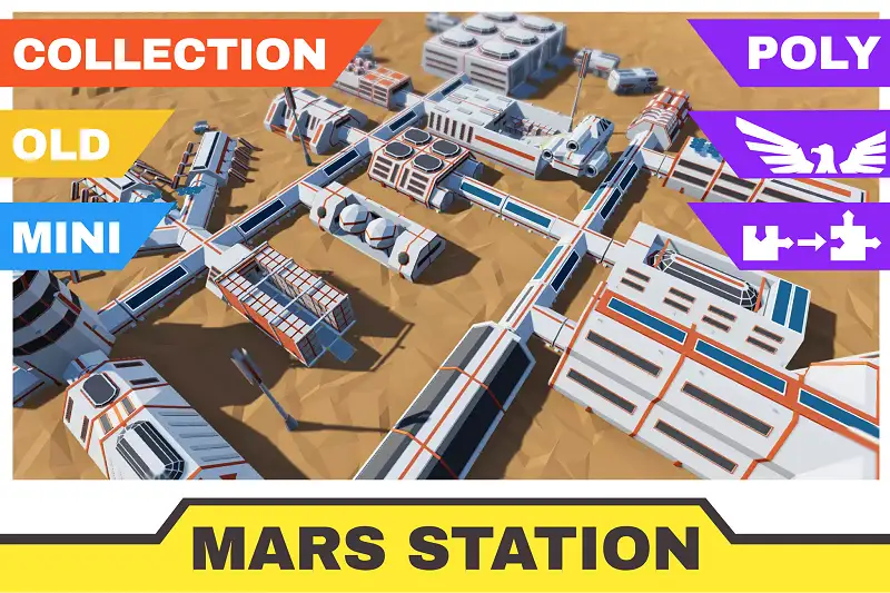 Colonization of Mars (version1.5 of the scientific station) Asset Thumbnail