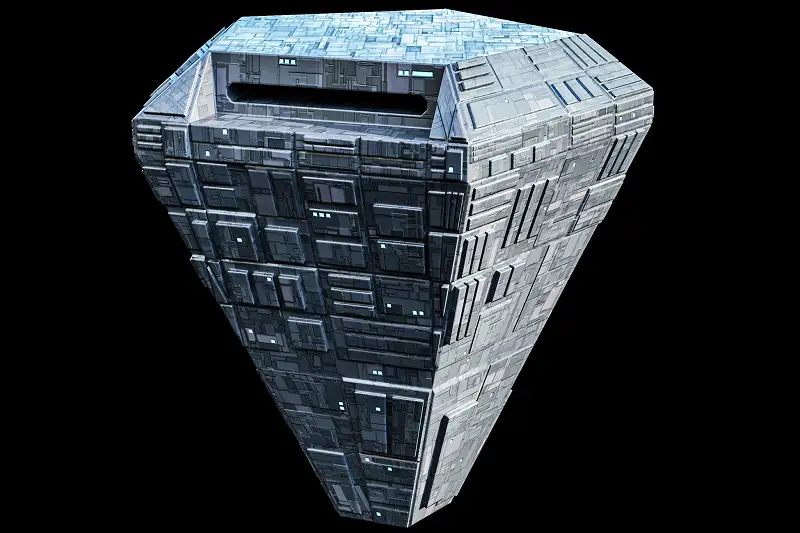Diamond Space Station Asset Thumbnail