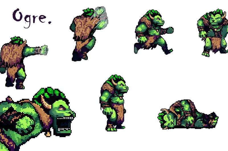 Ogre Monkey Asset Thumbnail