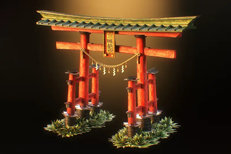 «Japanese Gates» v2.0 by mkaplunow Asset Thumbnail