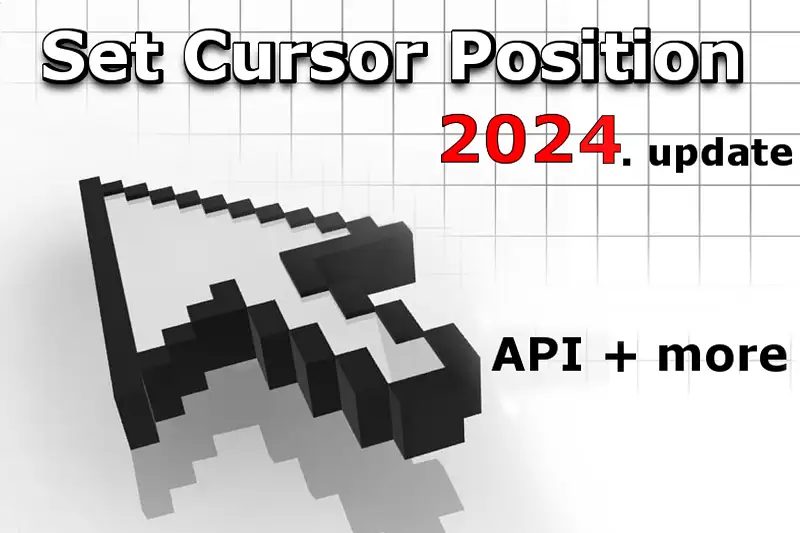 Cursor Control and Emulation API Asset Thumbnail