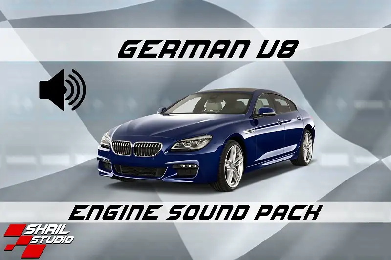 German V8 Engine Sound Pack Asset Thumbnail