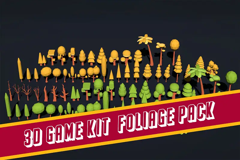 3D Game Kit-Foliage Pack Asset Thumbnail