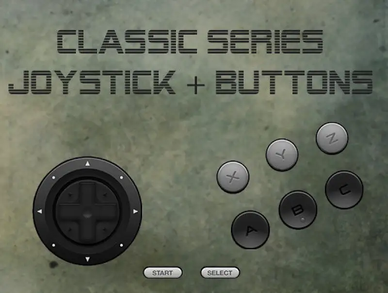 Classic Series: Joystick & Buttons 1 Asset Image