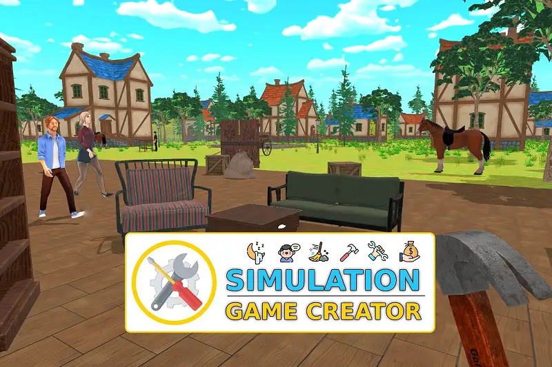 Simulation Game System - Create your Simulator for Mobile and PC Asset Thumbnail