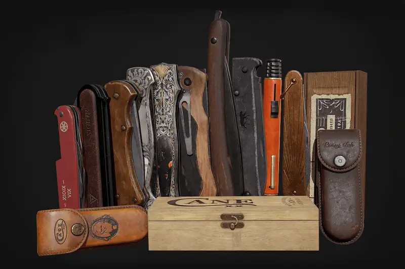 Pocket Knifes - С Asset Thumbnail