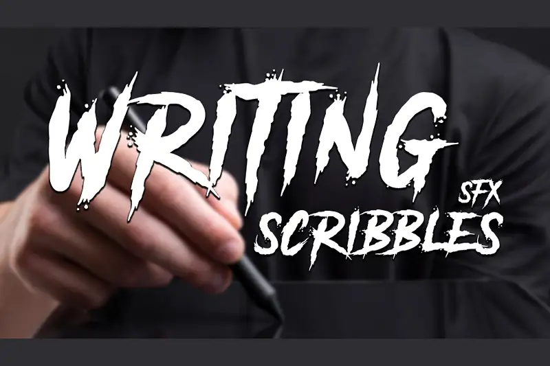 Writing Scribbles SFX Asset Thumbnail
