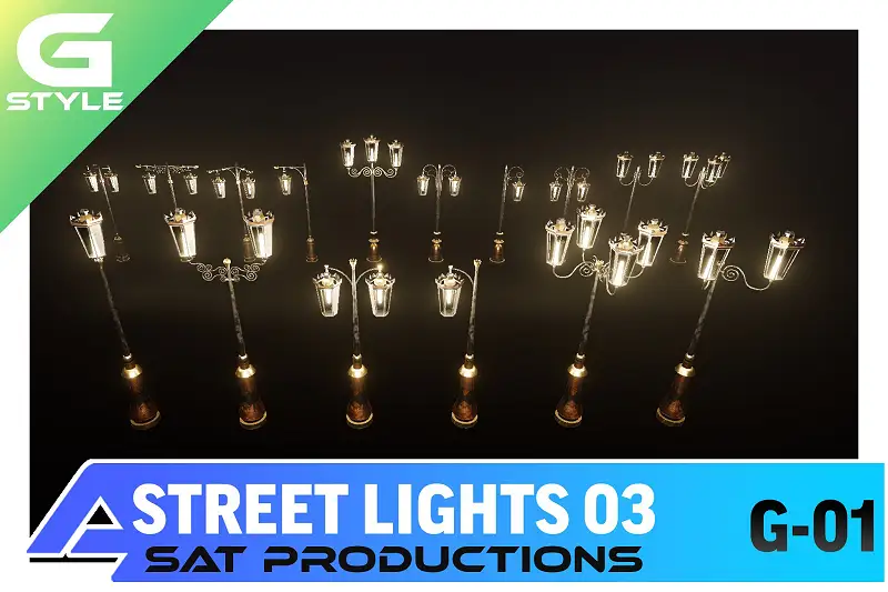 Street Lights Pack 03 Asset Thumbnail