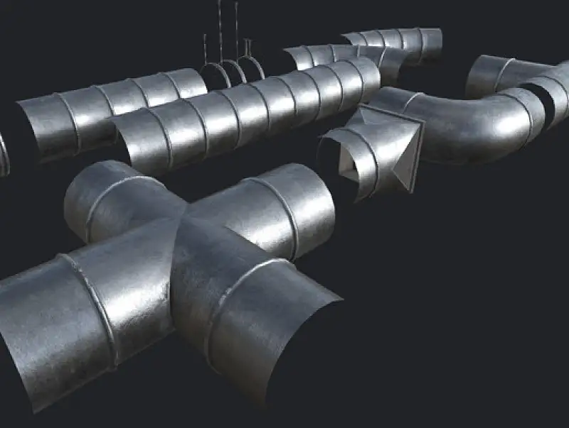 Ventilation Modular Kit PBR Asset Image