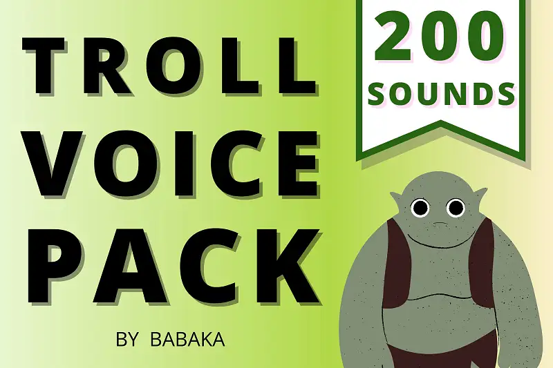Troll Voices Pack Asset Thumbnail