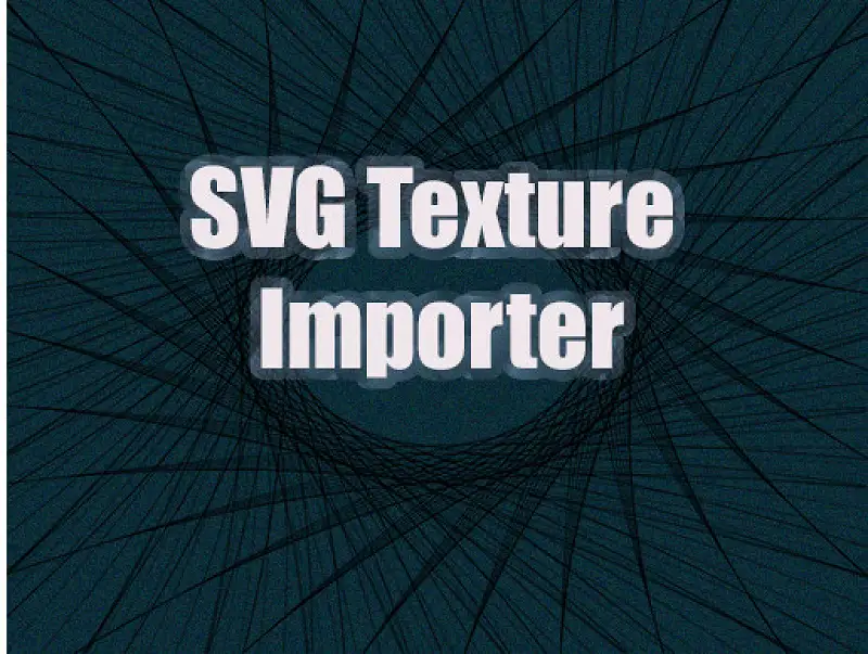 SVG Texture importer Asset Thumbnail