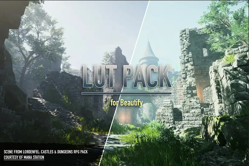 LUT Pack for Beautify Asset Thumbnail