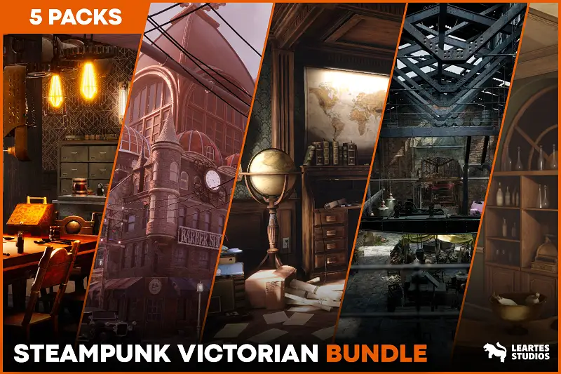 Steampunk/Victorian Bundle Asset Thumbnail