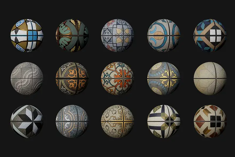 Seamless PBR Textures Pack Asset Thumbnail