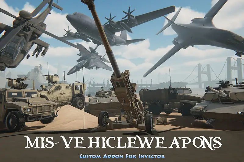Vehicle Weapons for Invector Asset Thumbnail