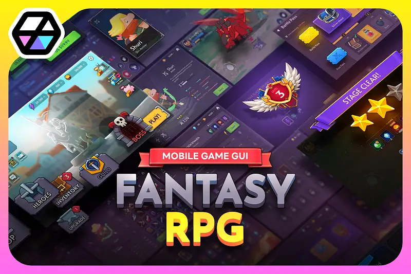 Fantasy RPG GUI Package Asset Thumbnail