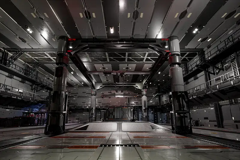 Modular Space Hangar Asset Thumbnail