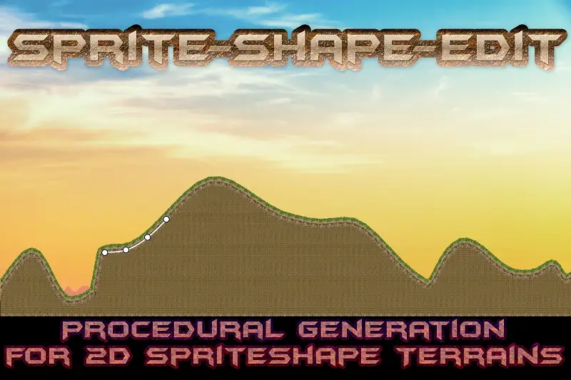 Procedural 2D Terrain Generation for Unity Asset Thumbnail