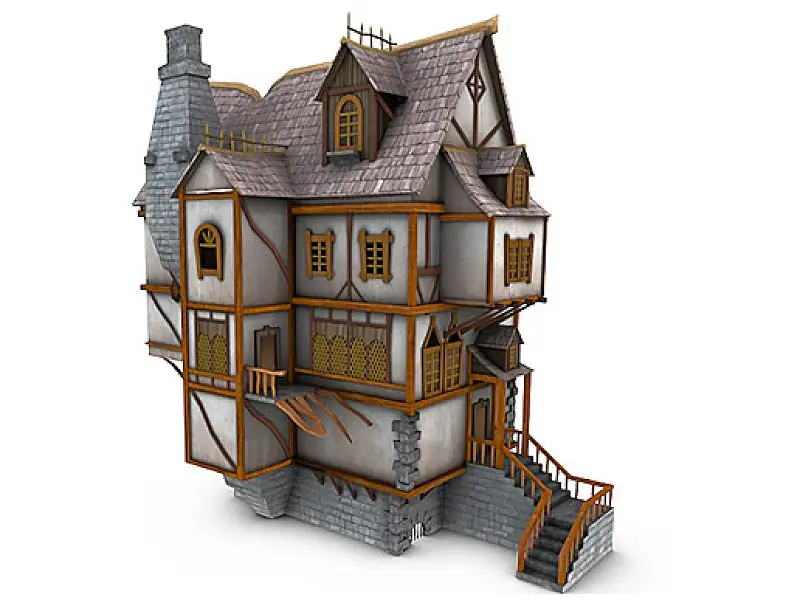 Medieval Building 20 Tavern Asset Image