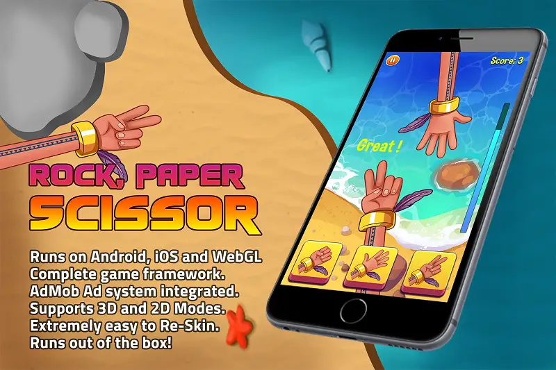Rock, Paper, Scissor Asset Thumbnail