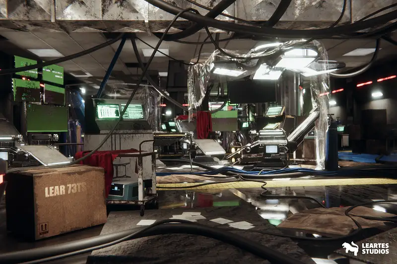 CyberPunk Laboratory / Research Center Interior Kitbash Asset Thumbnail