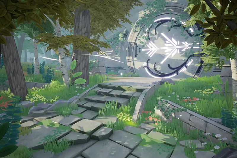 Forest Gate - 3D Environment Asset Thumbnail