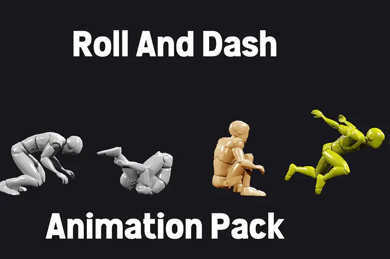 Roll And Dash Animation Asset Thumbnail