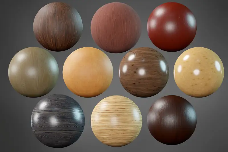 Wood Veneer Materials Asset Thumbnail