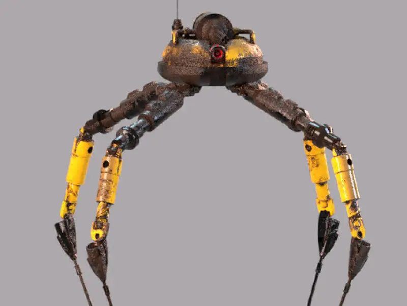 Quadruped Robot Asset Asset Thumbnail