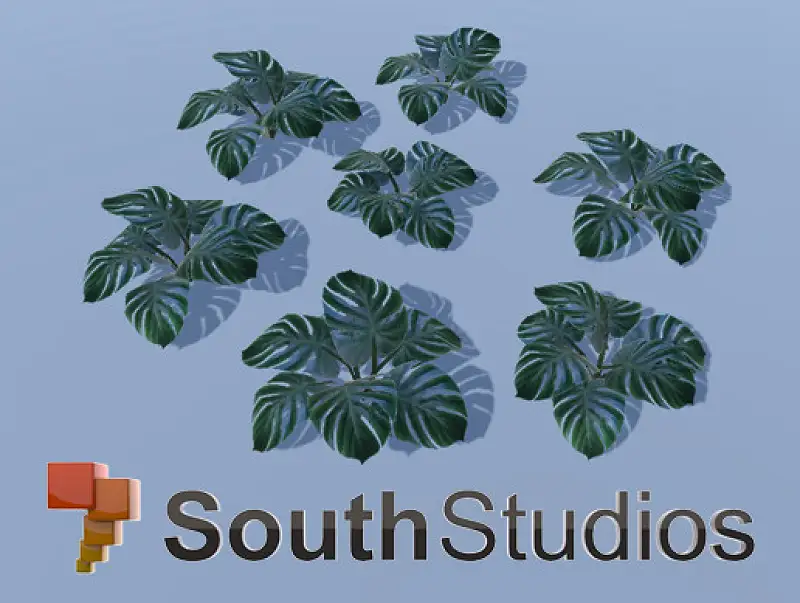 LowPoly Plant A06 Asset Thumbnail
