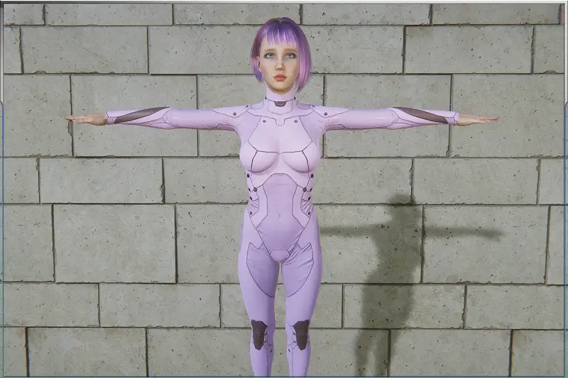 Alyx Suit - for Serah Fei HDRP Asset Thumbnail