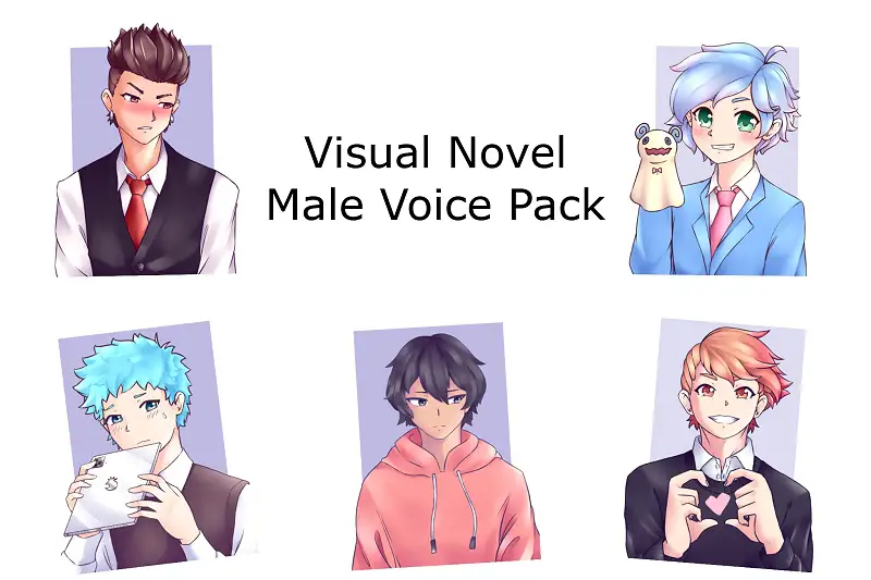 Visual Novel Voice Pack - Male Asset Thumbnail