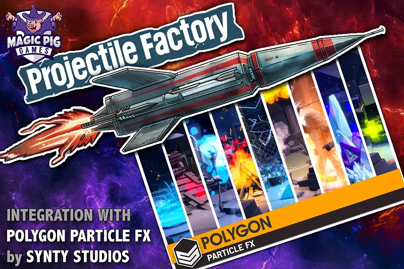 Projectile Factory for POLYGON Particle FX Asset Thumbnail