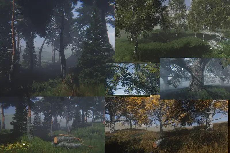 Trees Pack 25 (HQ) (HDRP) Asset Thumbnail
