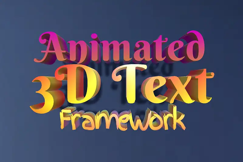 3D Text Effects Maker Asset Thumbnail