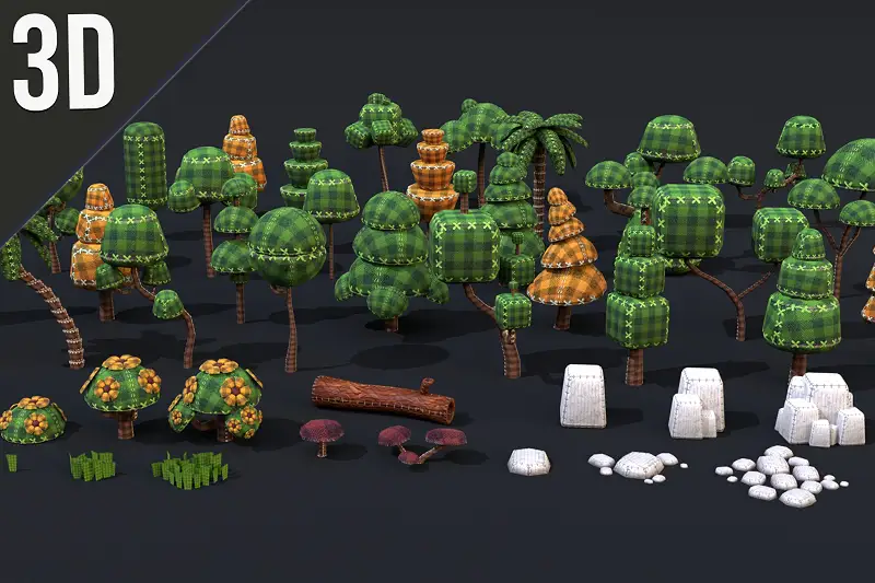Stylized Nature Pack for Unity Asset Thumbnail