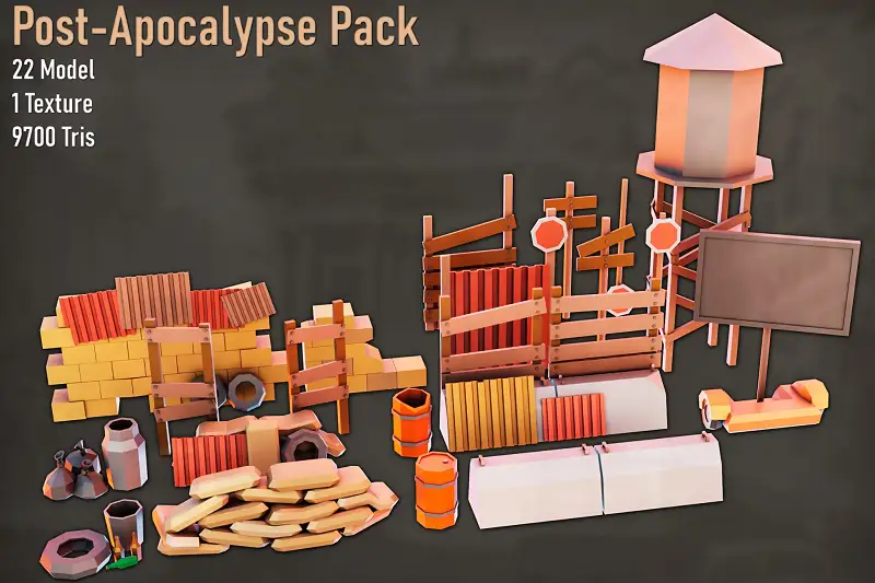 Apocalypse props pack Asset Thumbnail