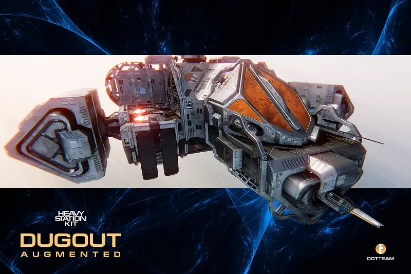 Sci-Fi Heavy Station Kit AUGMENTED Asset Thumbnail