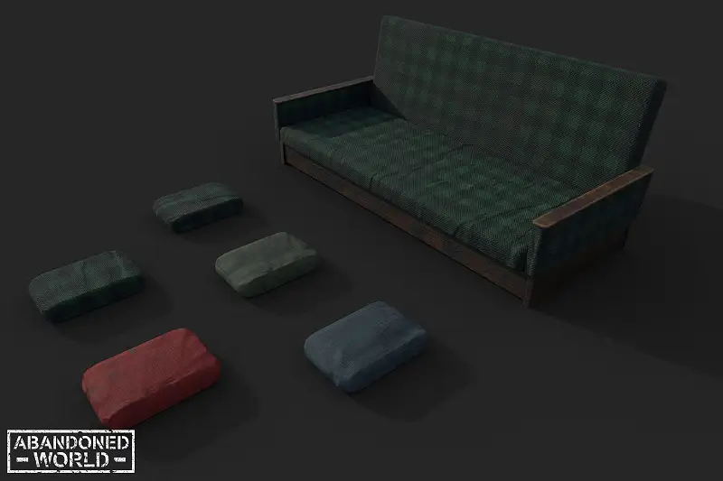 Old Sofa Asset Thumbnail