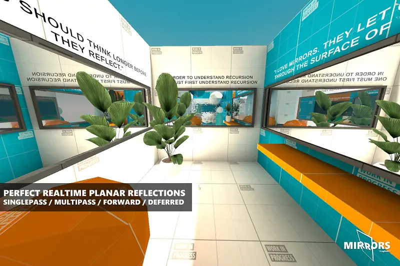 Mirrors and reflections for VR Asset Thumbnail