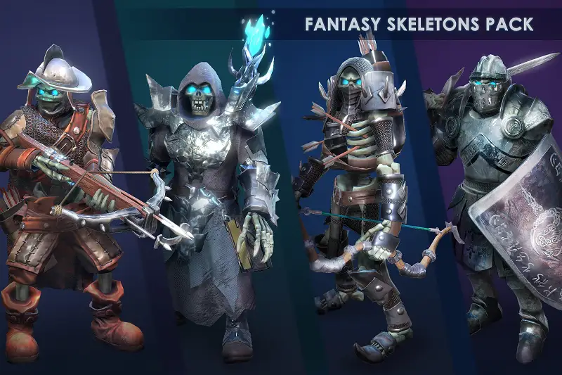 Fantasy Skeletons Pack Asset Thumbnail