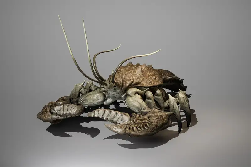 Giant Crayfish 3D Model Asset Image