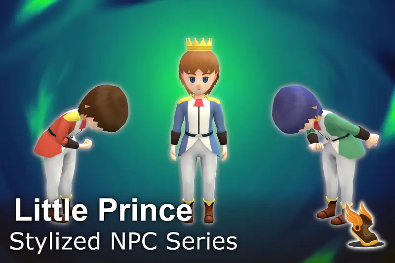 Stylized NPC - Little Prince Asset Thumbnail