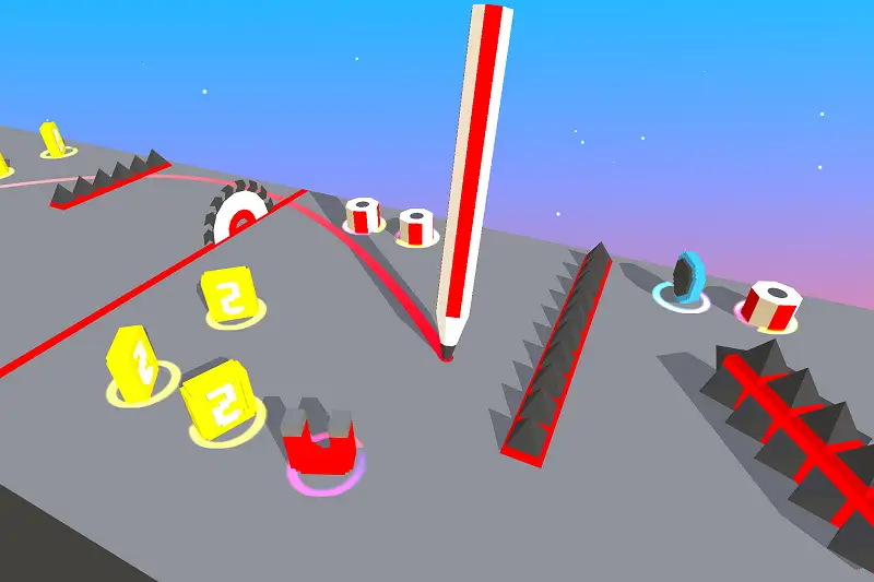 Pencil Race - Complete Mobile Game Template Asset Thumbnail