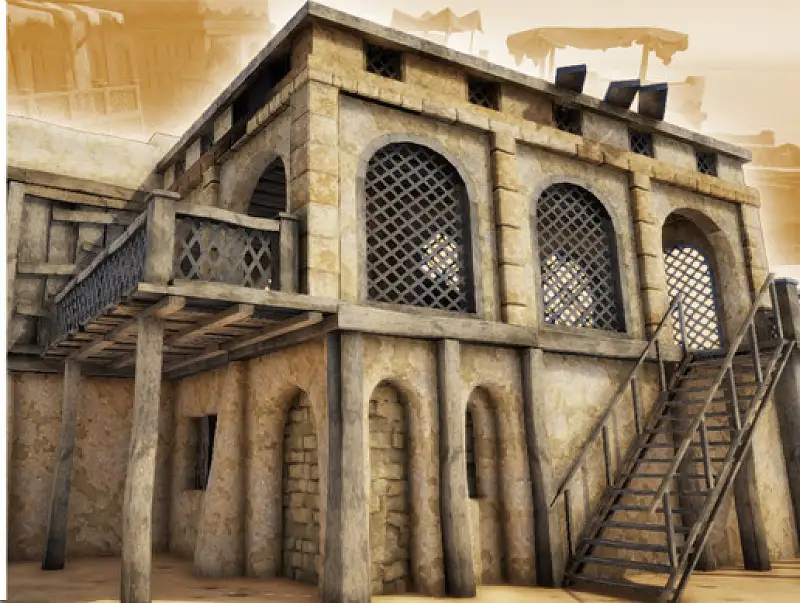 Desert Set House Asset Image