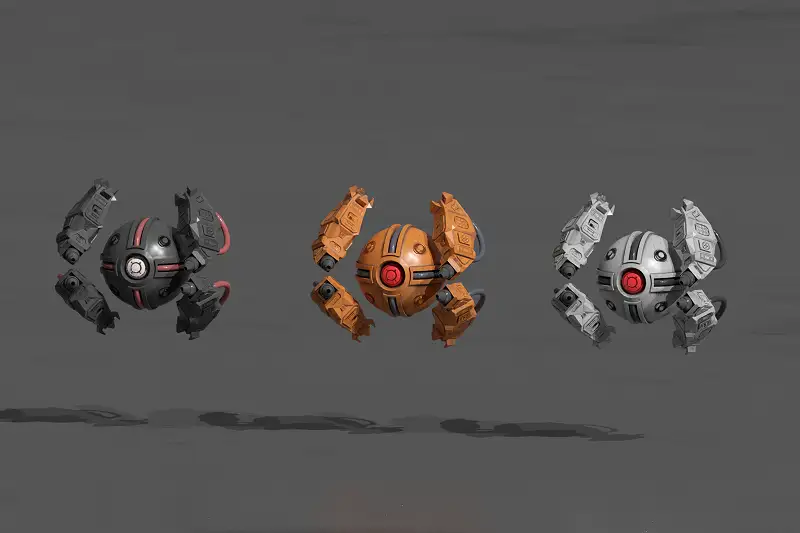 Transforming Robot Drone Asset Thumbnail