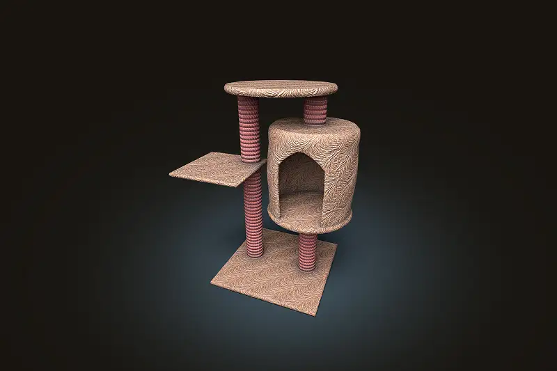 Simple Cat House 1 Asset Thumbnail